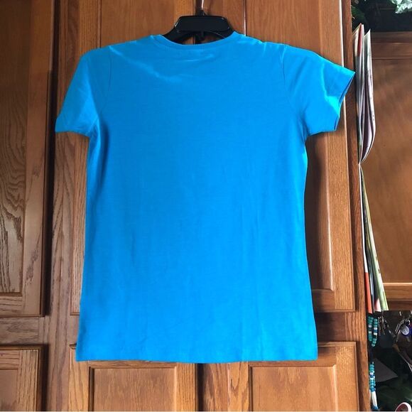 Women’s Crew Neck Beaded “LOVE” Graphic Short Sleeve T-Shirt - S - Picture 8 of 11